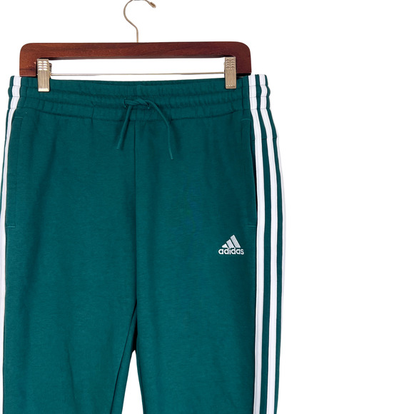 Adidas Adicolor Classics SST Track Pants Green Striped Athletic Joggers M - Picture 4 of 12